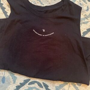 Black Sleeveless Top